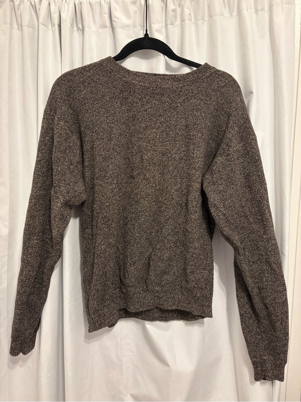 Cozy Brown Crewneck Women’s Sweater